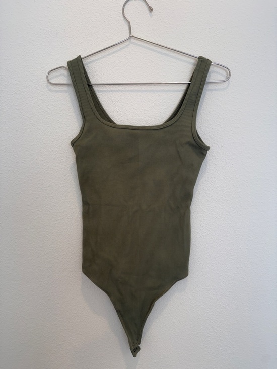 Abercrombie & Fitch Tops - Abercrombie & Fitch Sage Green Bodysuit